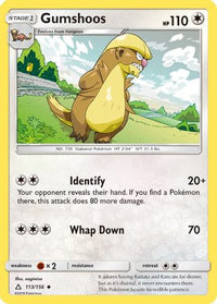 Gumshoos  SM  Ultra Prism - Uncommon