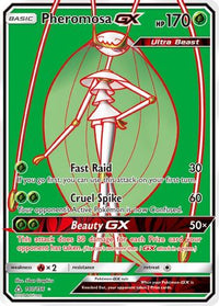 Pheromosa GX (Full Art)  - Holofoil SM  Ultra Prism - Ultra Rare