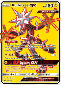Xurkitree GX (Full Art)  - Holofoil SM  Ultra Prism - Ultra Rare
