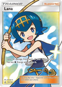 Lana (Full Art) 150/156  - Holofoil SM  Ultra Prism - Ultra Rare