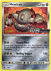 Heatran - SM96 (Prerelease) [Staff]  - Holofoil SM Promos - Promo