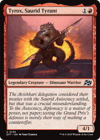 Tyrox, Saurid Tyrant -  (DFT-149) - Aetherdrift