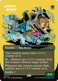 District Mascot -  (Borderless) (DFT-344) - Aetherdrift