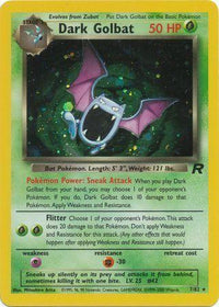 Dark Golbat (007/82) [Team Rocket] Unlimited Holofoil - Holo Rare