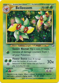 Bellossom 003  - Unlimited Holofoil Neo Genesis - Holo Rare