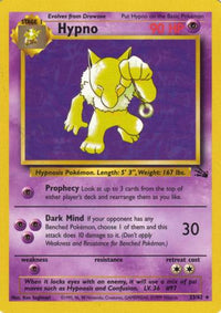 Hypno (023/62) [Fossil] Unlimited - Rare