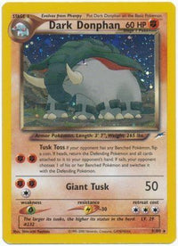 Dark Donphan (3/105) [Neo Destiny] Unlimited Holofoil - Holo Rare
