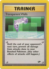 Transparent Walls (125/132) [Gym Challenge] Unlimited - Common