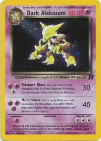 Dark Alakazam (001/82) [Team Rocket] Unlimited Holofoil - Holo Rare