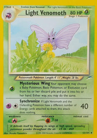 Light Venomoth (053/105) [Neo Destiny] Unlimited - Uncommon