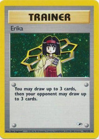 Erika (016/132) [Gym Heroes] Unlimited Holofoil - Holo Rare