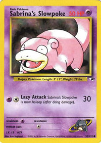 Sabrina's Slowpoke (095/132) [Gym Heroes] Unlimited - Common