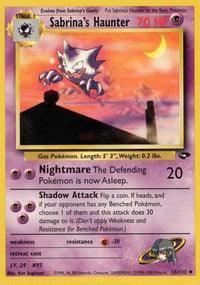 Sabrina's Haunter (055/132) [Gym Challenge] Unlimited - Uncommon