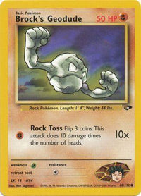 Brock's Geodude (068/132) [Gym Challenge] Unlimited - Common