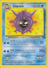 Cloyster (032/62) [Fossil] Unlimited - Uncommon