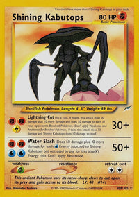 Shining Kabutops (108/105) [Neo Destiny] Unlimited Holofoil - Secret Rare