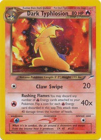 Dark Typhlosion (010/105) [Neo Destiny] Unlimited Holofoil - Holo Rare