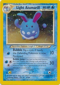 Light Azumarill (013/105) [Neo Destiny] Unlimited Holofoil - Holo Rare