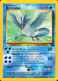 Articuno (017/62) [Fossil] Unlimited - Rare