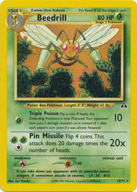 Beedrill (018/75) [Neo Discovery] Unlimited - Rare