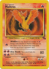 Moltres (027/62) [Fossil] Unlimited - Rare
