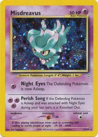 Misdreavus (11/64) [Neo Revelation] Unlimited Holofoil - Holo Rare