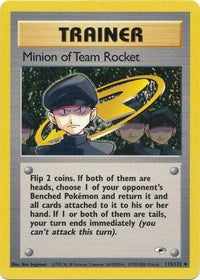 Minion of Team Rocket (113/132) [Gym Heroes] Unlimited - Uncommon