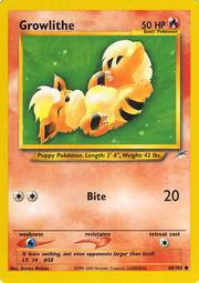 Growlithe (068/105) [Neo Destiny] Unlimited - Common