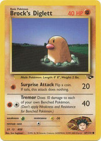 Brock's Diglett (067/132) [Gym Challenge] Unlimited - Common