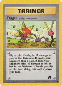 Digger (Rocket's Secret Machine) (075/82) [Team Rocket] Unlimited - Uncommon