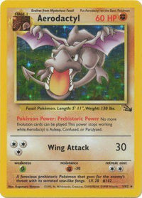 Aerodactyl (001/62) [Fossil] Unlimited Holofoil - Holo Rare