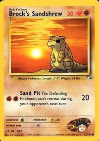Brock's Sandshrew (072/132) [Gym Heroes] Unlimited - Common