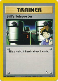 Bill's Teleporter (091/111) [Neo Genesis] Unlimited - Uncommon