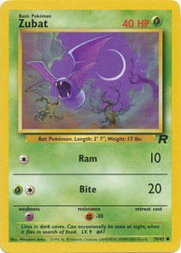 Zubat (070/82) [Team Rocket] Unlimited - Common