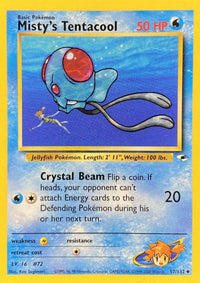 Misty's Tentacool (057/132) [Gym Heroes] Unlimited - Uncommon
