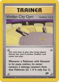 Viridian City Gym (123/132) [Gym Challenge] Unlimited - Uncommon
