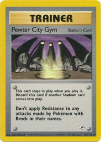 Pewter City Gym (115/132) [Gym Heroes] Unlimited - Uncommon