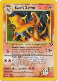 Blaine's Charizard (2/132) [Gym Challenge] Unlimited Holofoil - Holo Rare