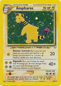 Ampharos (1/64) [Neo Revelation] Unlimited Holofoil - Holo Rare