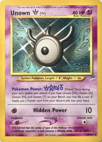 Unown [W] (29/105) [Neo Destiny] Unlimited - Rare