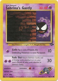 Sabrina's Gastly (096/132) [Gym Challenge] Unlimited - Common