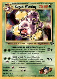 Koga's Weezing (050/132) [Gym Challenge] Unlimited - Uncommon