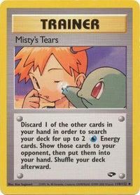 Misty's Tears (118/132) [Gym Challenge] Unlimited - Uncommon