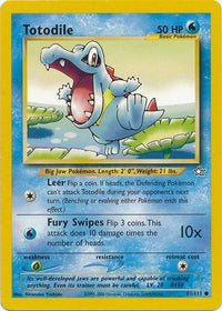 Totodile (081/111) [Neo Genesis] Unlimited - Common