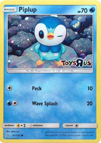 Piplup (Toys R Us) 032/156  - Holofoil Miscellaneous Cards & Products - Promo