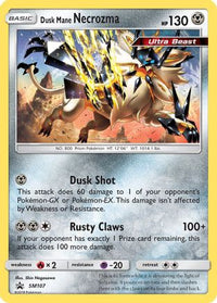 Dusk Mane Necrozma - SM107  - Holofoil SM Promos - Promo