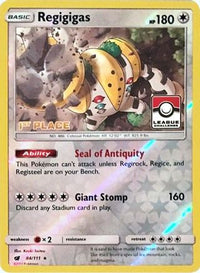 Regigigas - 84/111 (League Challenge) [1st Place]/111  - Reverse Holofoil League & Championship Cards - Promo