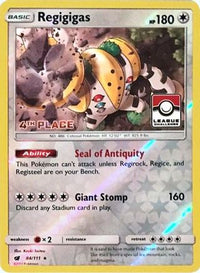 Regigigas - 84/111 (League Challenge) [4th Place]/111  - Reverse Holofoil League & Championship Cards - Promo