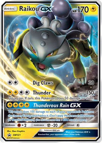 Raikou GX SM121  - Holofoil SM Promos - Promo