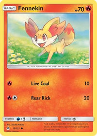 Fennekin (15) (15) 015/131  SM  Forbidden Light - Common